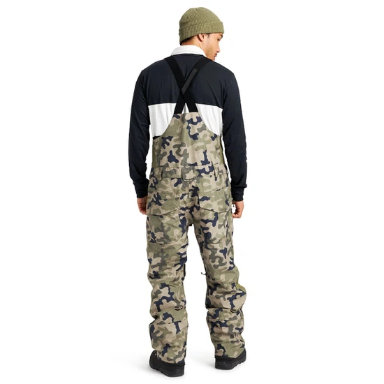 Spodnie Snowboardowe Burton GORE-TEX Reserve Bib (Martini Olive Terra Camo/Martini Olive) FW22_4