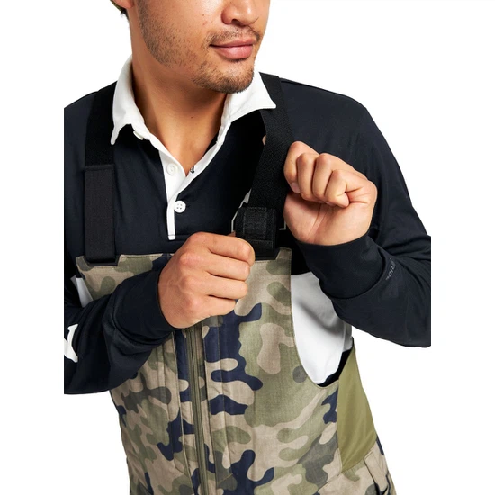Spodnie Snowboardowe Burton GORE-TEX Reserve Bib (Martini Olive Terra Camo/Martini Olive) FW22_5