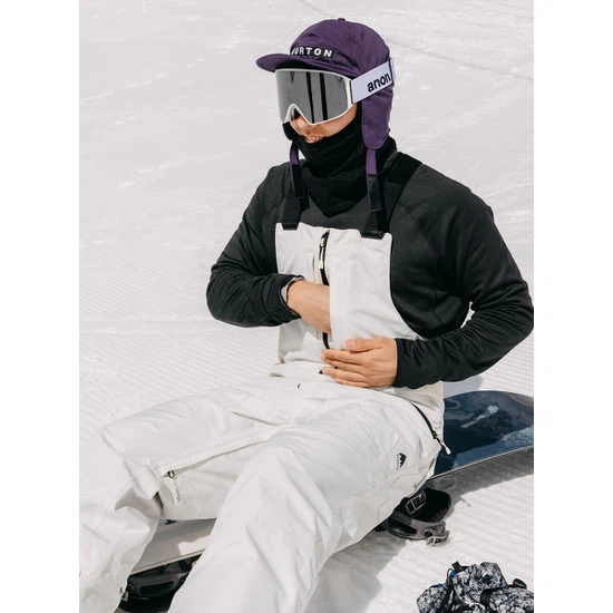 Spodnie Snowboardowe Burton GORE-TEX Reserve Bib (Stout White) FW24_2 thumbnail
