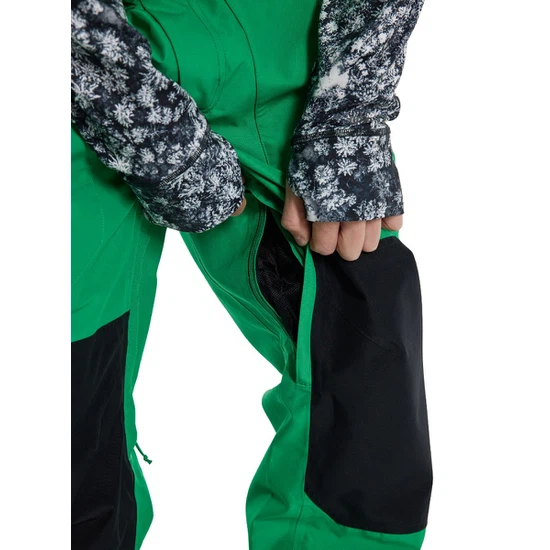 Spodnie Snowboardowe Burton GORE-TEX Reserve Bib (Clover Green/True Black) FW23_5