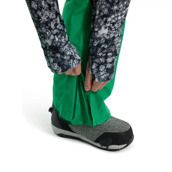 Spodnie Snowboardowe Burton GORE-TEX Reserve Bib (Clover Green/True Black) FW23_6