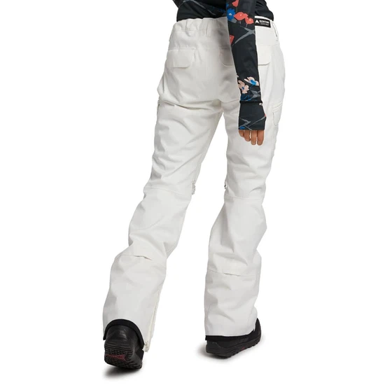 Damskie Spodnie Snowboardowe Burton Gloria Tall (Stout White) FW21_3