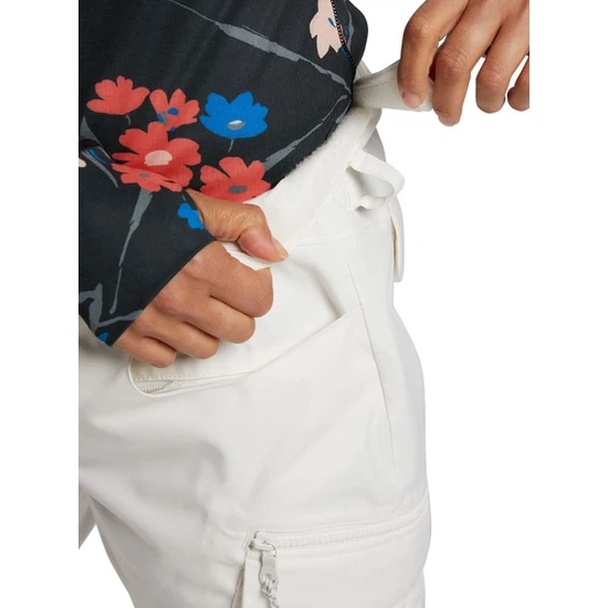 Damskie Spodnie Snowboardowe Burton Gloria Tall (Stout White) FW21_5 thumbnail