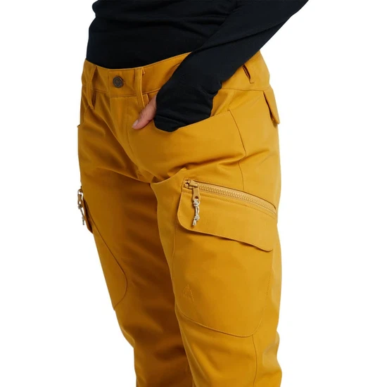 Damskie Spodnie Snowboardowe Burton Gloria Insulated (Harvest Gold) FW21_7