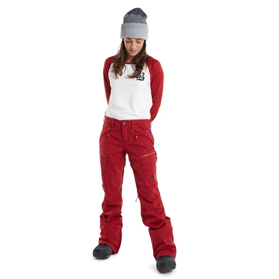 Damskie Spodnie Snowboardowe Burton Gloria (Sun Dried Tomato) FW23_3 thumbnail