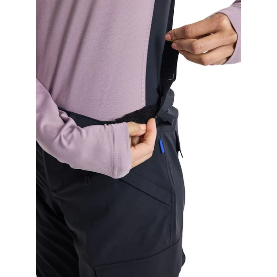 Damskie Spodnie Snowboardowe Burton GORE-TEX Gloria Tall (True Black) FW24_4 thumbnail