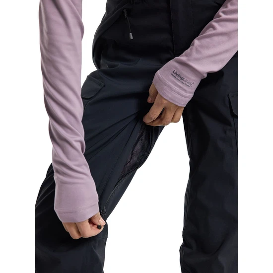 Damskie Spodnie Snowboardowe Burton GORE-TEX Gloria Tall (True Black) FW24_6 thumbnail