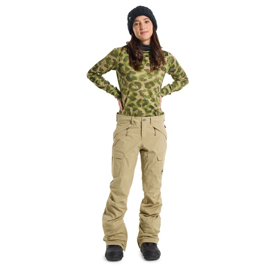 Damskie Spodnie Snowboardowe Burton GORE-TEX Gloria Tall (Kelp) FW24_3