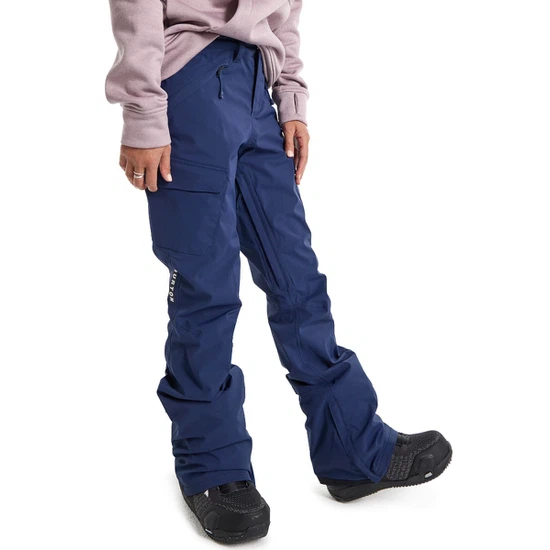 Damskie Spodnie Snowboardowe Burton GORE-TEX Gloria Short (Dress Blue) FW23_1