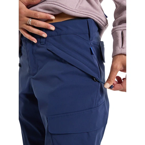 Damskie Spodnie Snowboardowe Burton GORE-TEX Gloria Short (Dress Blue) FW23_5