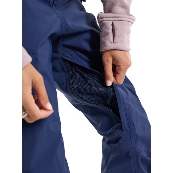 Damskie Spodnie Snowboardowe Burton GORE-TEX Gloria Short (Dress Blue) FW23_7