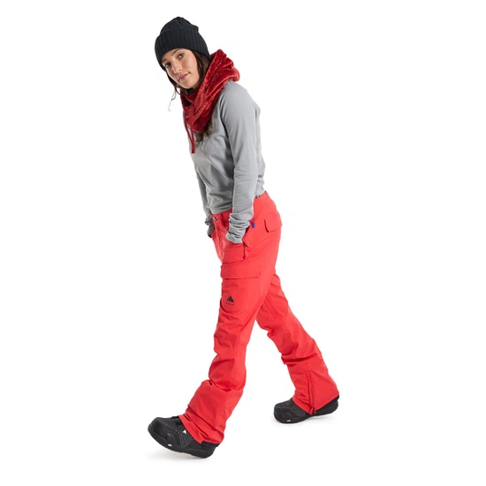 Damskie Spodnie Snowboardowe Burton GORE-TEX Gloria (Tomato) FW23_3