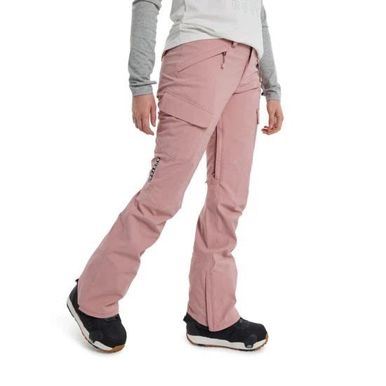 Damskie Spodnie Snowboardowe Burton GORE-TEX Gloria (Powder Blush) FW24_1