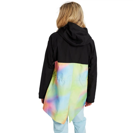 Damska Kurtka Przeciwdeszczowa Burton GORE-TEX 2L Packrite Parka (True Black/Mirridescence) SS21_3