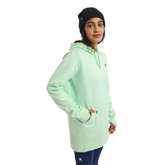 Damska Bluza Aktywna Burton Oak Long PO (Jewel Green Heather) FW23_1 thumbnail