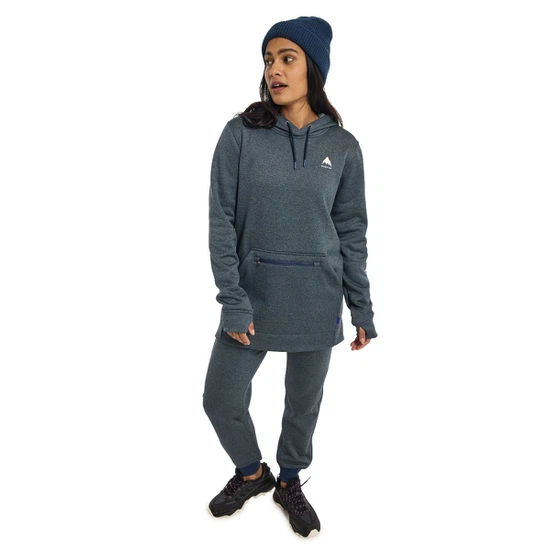 Damska Bluza Aktywna Burton Oak Long PO (Dress Blue Heather) FW24_3