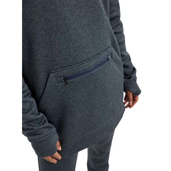 Damska Bluza Aktywna Burton Oak Long PO (Dress Blue Heather) FW24_4