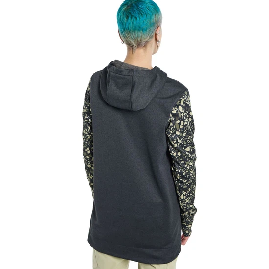 Damska Bluza Aktywna Burton Oak Long PO (True Black Heather/Sediment) FW24_2 thumbnail