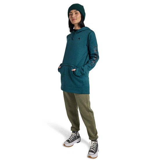 Damska Bluza Aktywna Burton Oak Long PO (Deep Emerald Heather) FW25_4 thumbnail