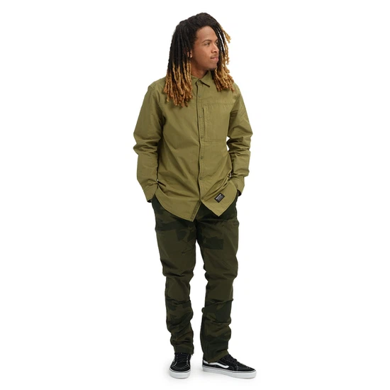 Koszula Burton Ridge LS (Martini Olive) SS20_2