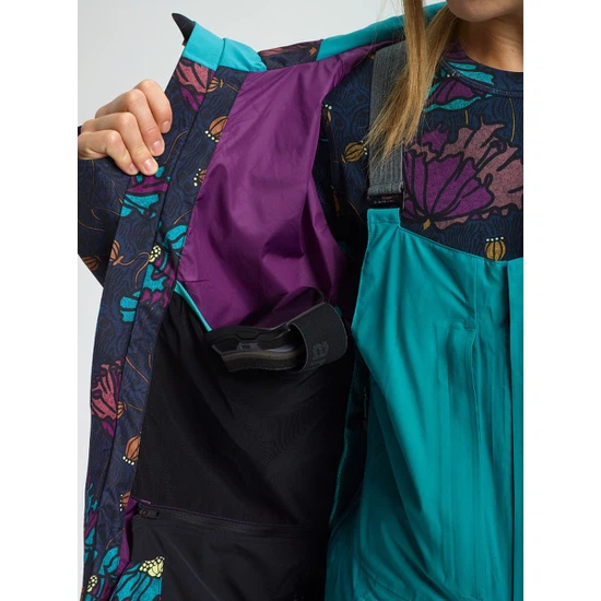 Damska Kurtka Snowboardowa Burton AK GORE-TEX 2L Upshift (Bona Flora/True Black) FW20_7