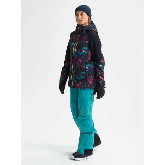 Damska Kurtka Snowboardowa Burton AK GORE-TEX 2L Upshift (Bona Flora/True Black) FW20_2