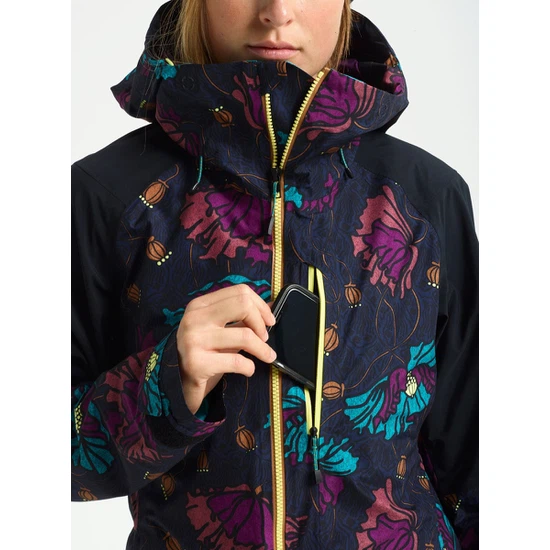 Damska Kurtka Snowboardowa Burton AK GORE-TEX 2L Upshift (Bona Flora/True Black) FW20_5 thumbnail