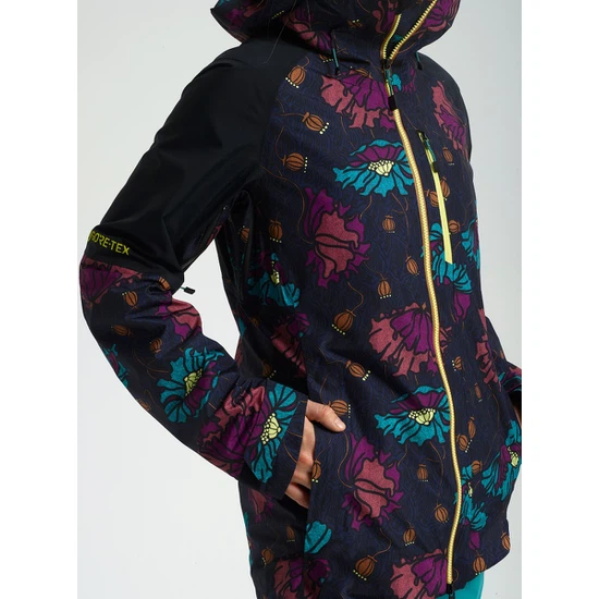 Damska Kurtka Snowboardowa Burton AK GORE-TEX 2L Upshift (Bona Flora/True Black) FW20_6 thumbnail