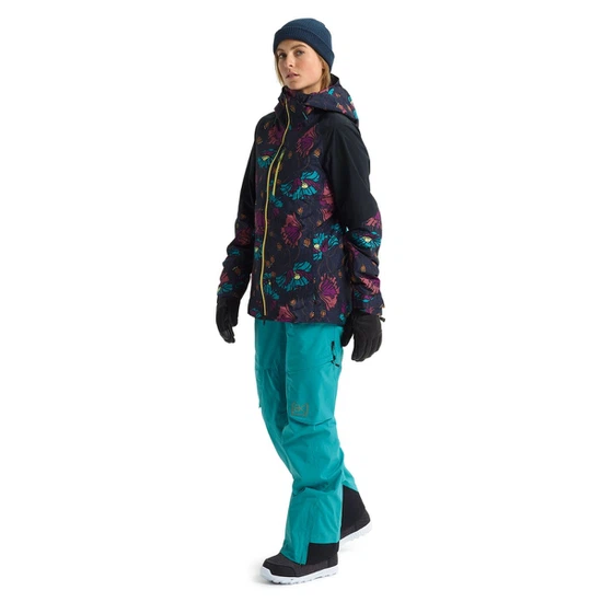 Damska Kurtka Snowboardowa Burton AK GORE-TEX 2L Upshift (Bona Flora/True Black) FW20_8 thumbnail