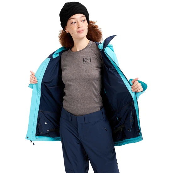 Damska Kurtka Snowboardowa Burton AK GORE-TEX 2L Upshift (Blue Curacao) FW22_9 thumbnail
