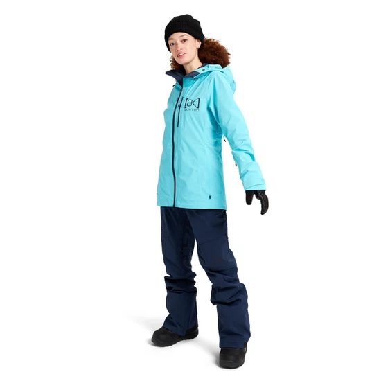 Damska Kurtka Snowboardowa Burton AK GORE-TEX 2L Upshift (Blue Curacao) FW22_3