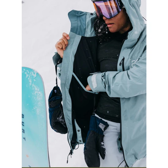 Damska Kurtka Snowboardowa Burton AK GORE-TEX 2L Upshift (Petrol Green) FW24_7