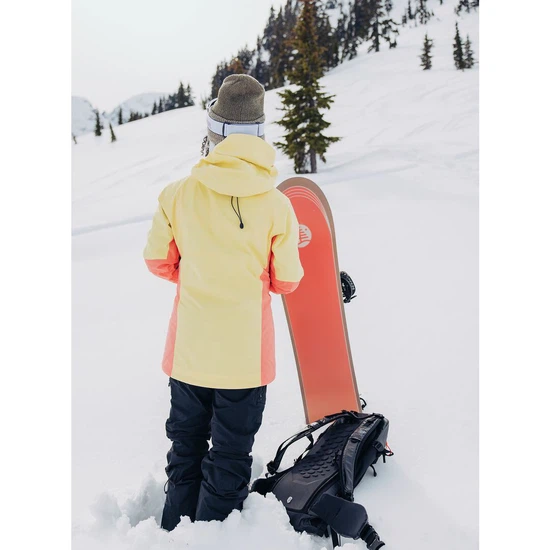 Damska Kurtka Snowboardowa Burton AK GORE-TEX 2L Upshift (Buttermilk/Reef Pink) FW24_2 thumbnail