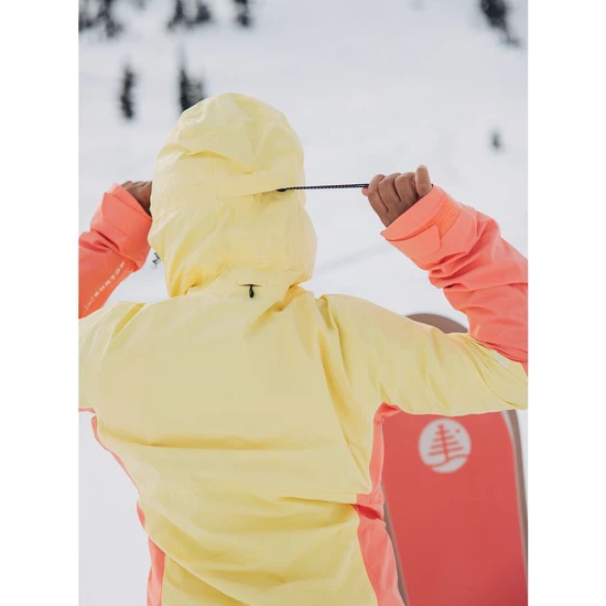 Damska Kurtka Snowboardowa Burton AK GORE-TEX 2L Upshift (Buttermilk/Reef Pink) FW24_4 thumbnail
