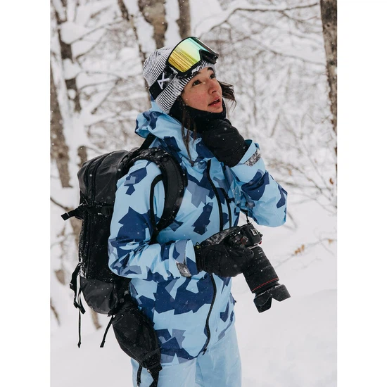 Damska Kurtka Snowboardowa Burton AK GORE-TEX 2L Upshift (Geocamo) FW24_2