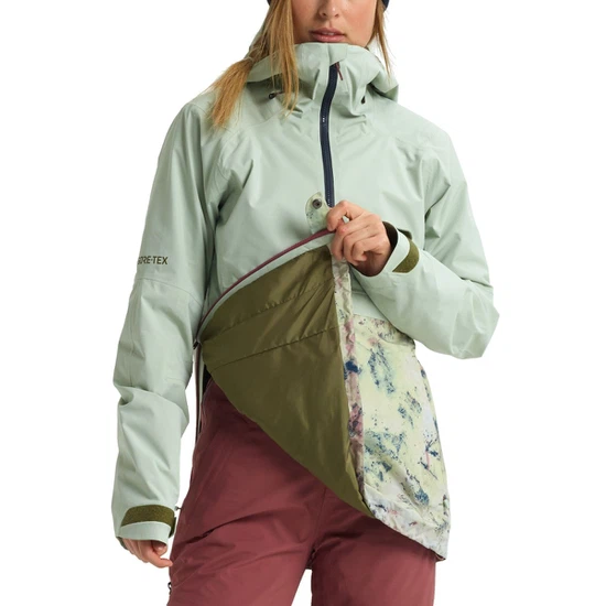 Damska Kurtka Snowboardowa Burton AK GORE-TEX 2L Kimmy Anorak (Aqua Grey/Sadie) FW20_3