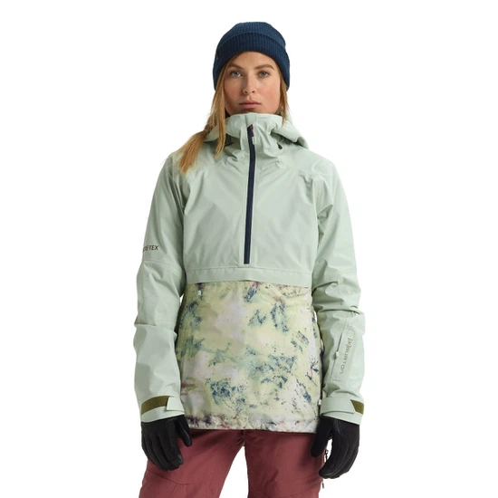 Damska Kurtka Snowboardowa Burton AK GORE-TEX 2L Kimmy Anorak (Aqua Grey/Sadie) FW20_1
