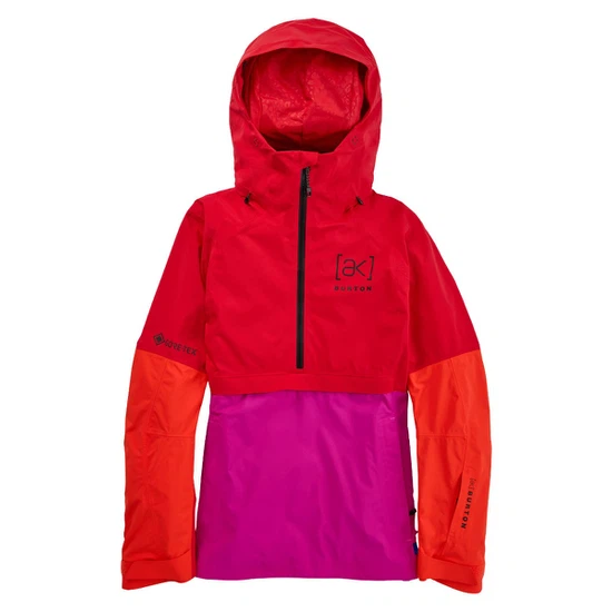 Damska Kurtka Snowboardowa Burton AK GORE-TEX 2L Kimmy Anorak (Molten Red/Very Berry/Signal Orange) FW23_1