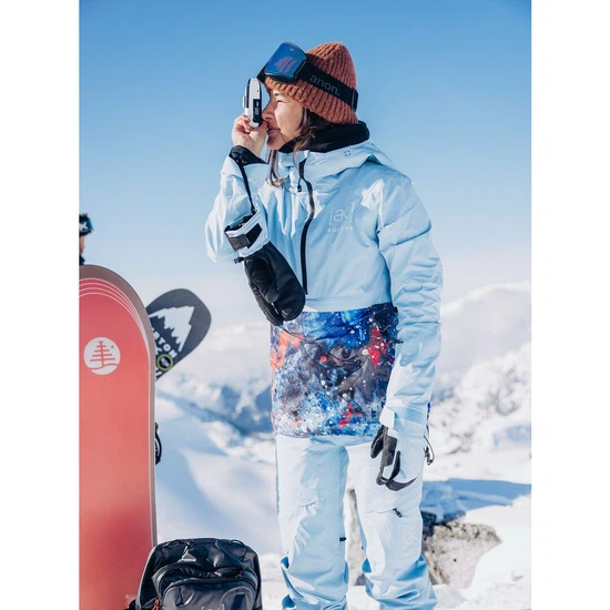 Damska Kurtka Snowboardowa Burton AK GORE-TEX 2L Kimmy Anorak (Moonrise/Nebula) FW24_1