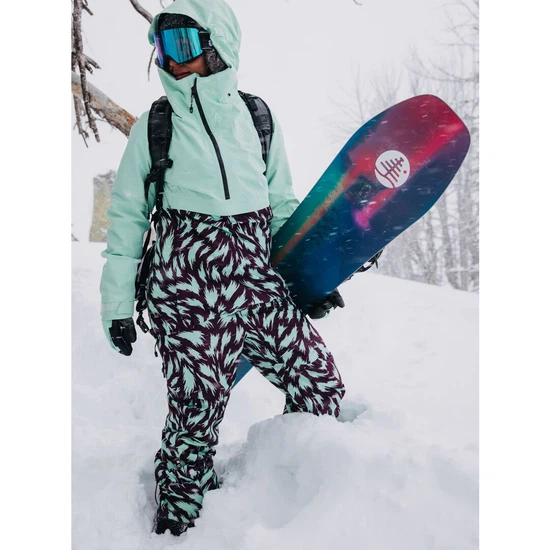 Damskie Spodnie Snowboardowe Burton AK GORE-TEX Kimmy 2L Bib (Fur Purple Root) FW25_7 thumbnail