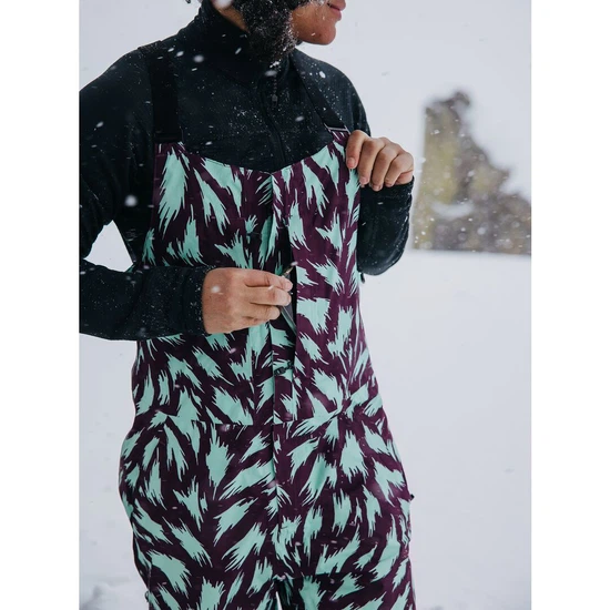 Damskie Spodnie Snowboardowe Burton AK GORE-TEX Kimmy 2L Bib (Fur Purple Root) FW25_4 thumbnail