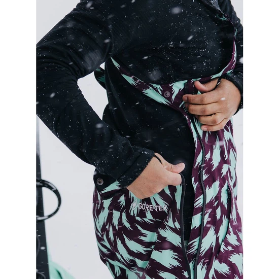 Damskie Spodnie Snowboardowe Burton AK GORE-TEX Kimmy 2L Bib (Fur Purple Root) FW25_5
