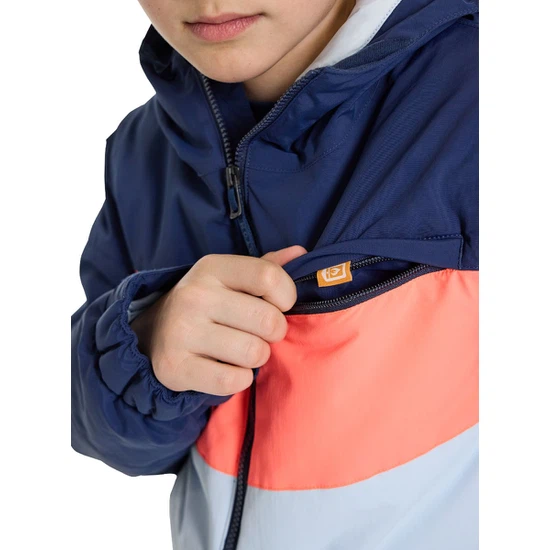 Chłopięca Kurtka Snowboardowa Burton Ropedrop (Dress Blue/Ballad Blue/Tetra Orange) FW23_6 thumbnail