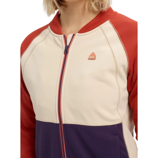 Damska Bluza Aktywna Burton Crown Bonded Jacket (Tandori/Creme Brulee/Purple Velvet) FW20_4 thumbnail