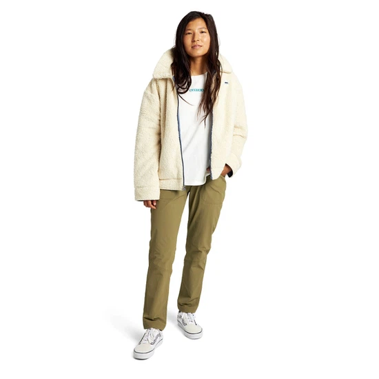 Damska Bluza Burton Lynx FZ Reversible (Creme Brulee/Folkstone Gray) FW22_2 thumbnail