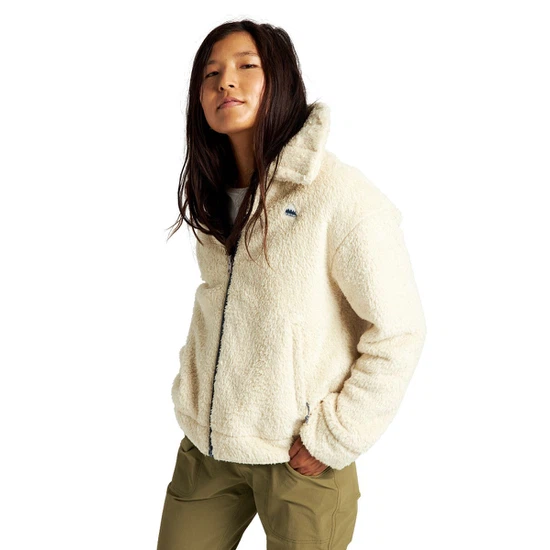 Damska Bluza Burton Lynx FZ Reversible (Creme Brulee/Folkstone Gray) FW22_3 thumbnail