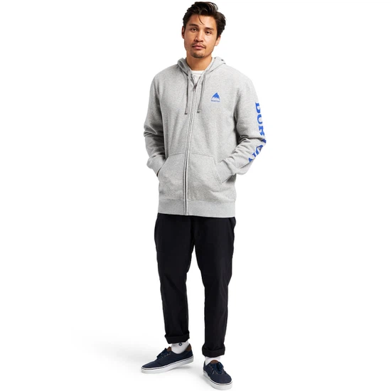 Bluza Burton Elite FZ (Gray Heather) SS22_3