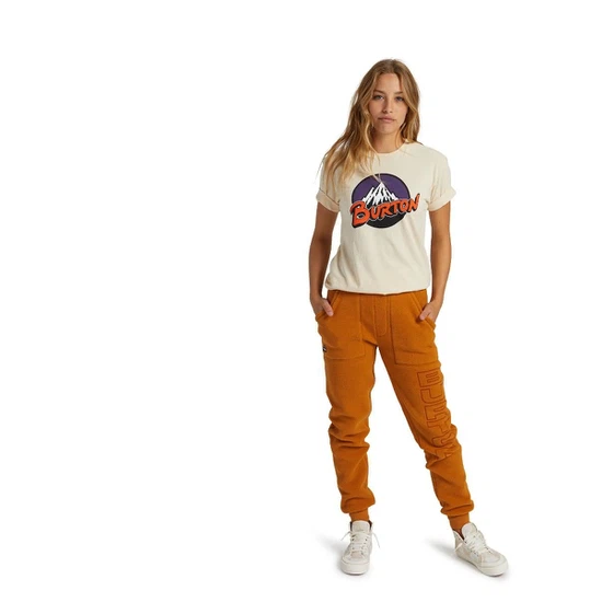 Koszulka Burton Retro Mountain (Creme Brulee) FW21_8 thumbnail