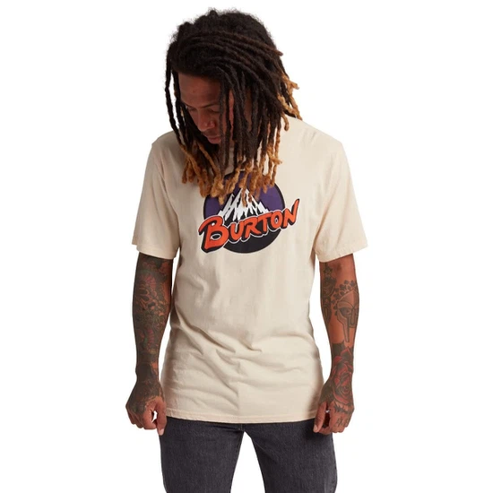 Koszulka Burton Retro Mountain (Creme Brulee) FW21_1 thumbnail