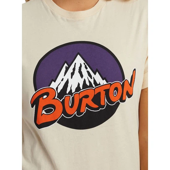 Koszulka Burton Retro Mountain (Creme Brulee) FW21_9 thumbnail